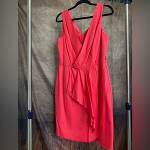 Coral Midi Dress